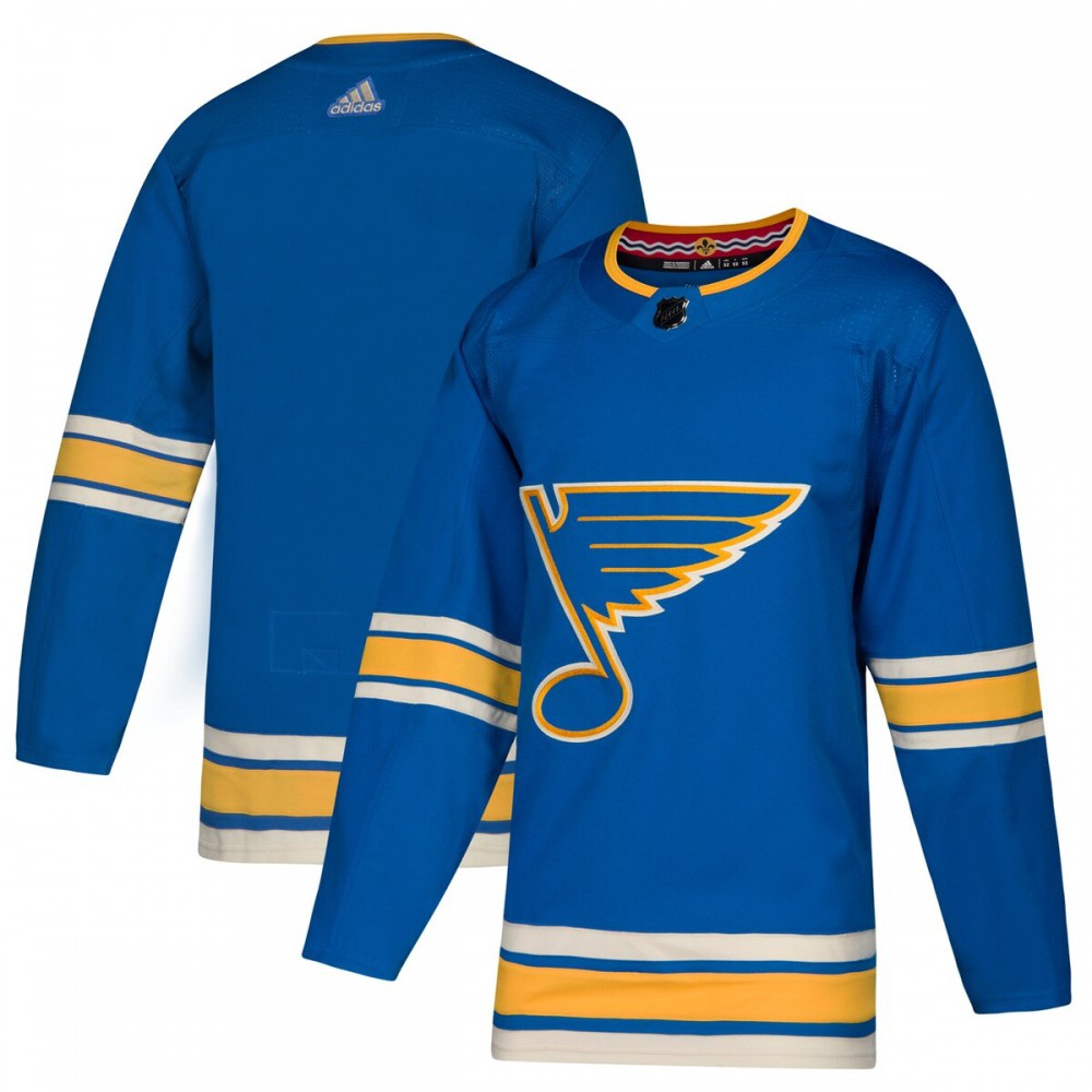 St. Louis Blues adidas Alternate Authentic Blank Jersey - Blue-Pro Kit Vault | Brand New 26/27 Sports Jerseys